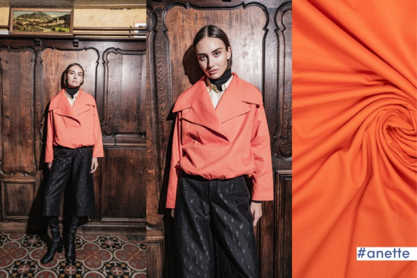Baumwoll Twill - uni - orange - Fibremood Special No. 5