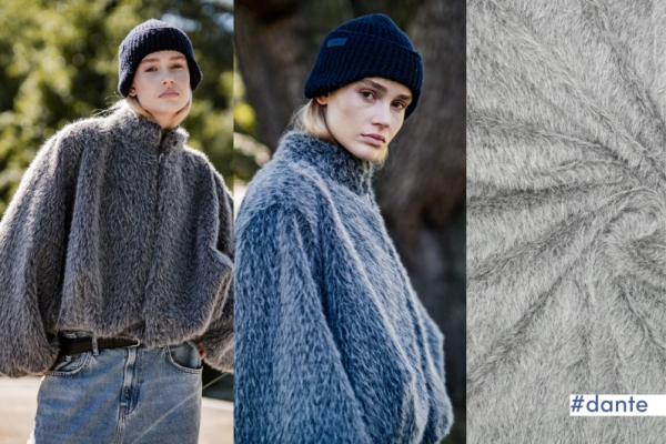 Fellimitat - Mohair - grau - Fibremood Special No. 5