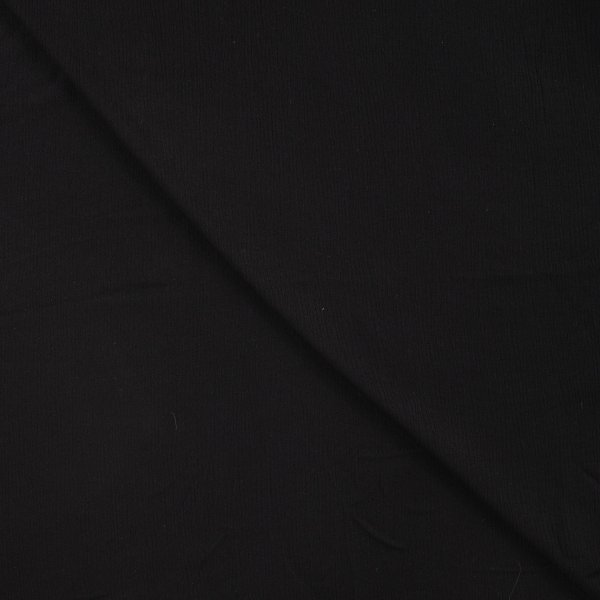 Viskose Crincle - uni - black