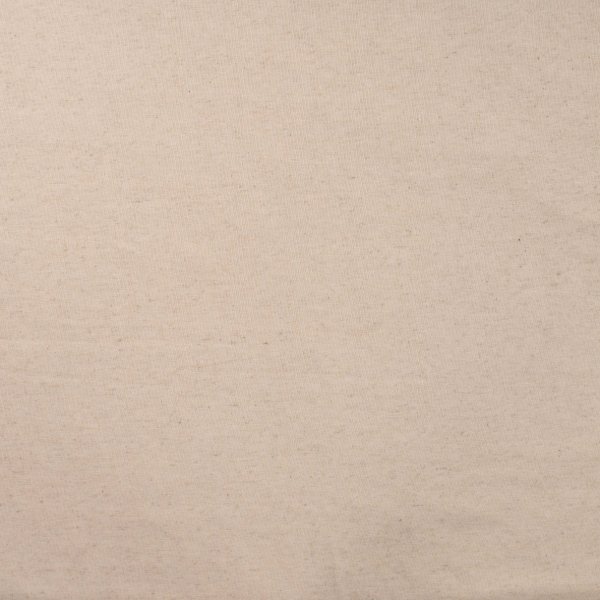 Leinenjersey - uni - hellbeige meliert