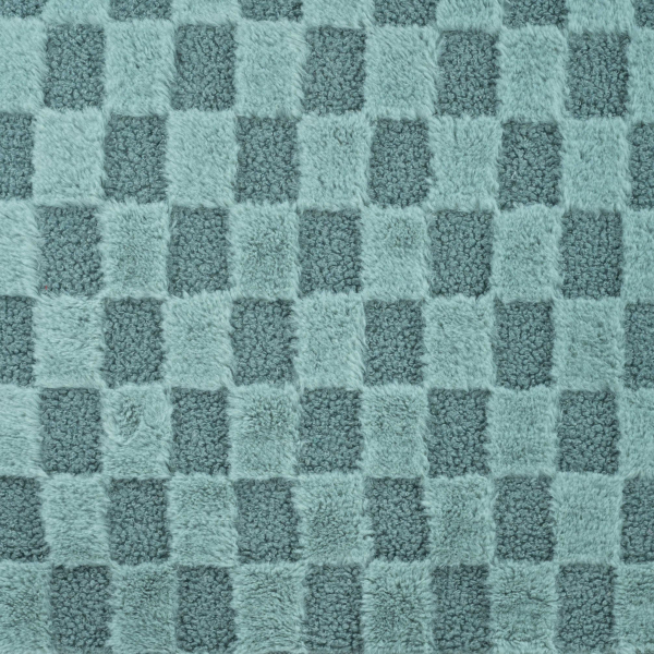 RESTSTÜCK 0,80m !!! - Fellimitat - Charlie Check - dusty mint