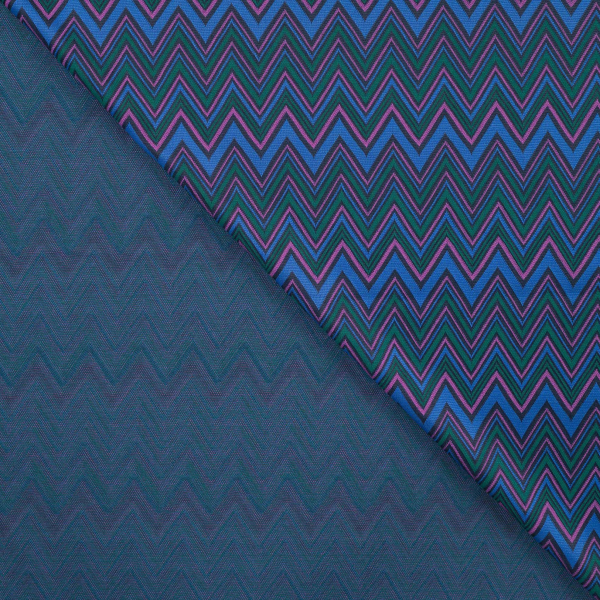 RESTSTÜCK 1,60m !!! - Viskose Jacquard Jersey - Viale - cyan
