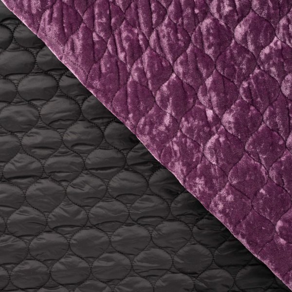 Velour Stepper - uni - cyclam