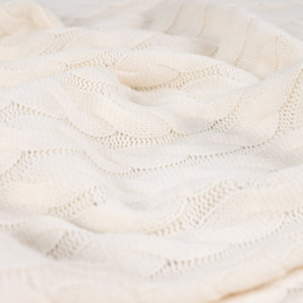 Viskose Strick - Cozy Twist - ecru