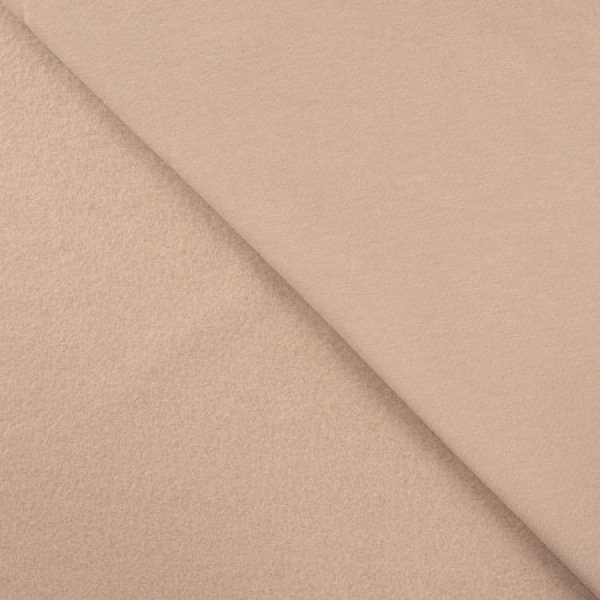 Sweat - brushed - uni - taupe
