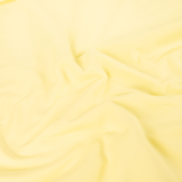 Sweat - brushed - uni - soft yellow