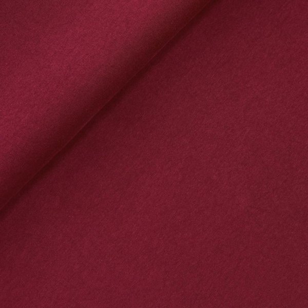 RESTSTÜCK 1,20m!!! - Sweat - angerauht - uni - salsa