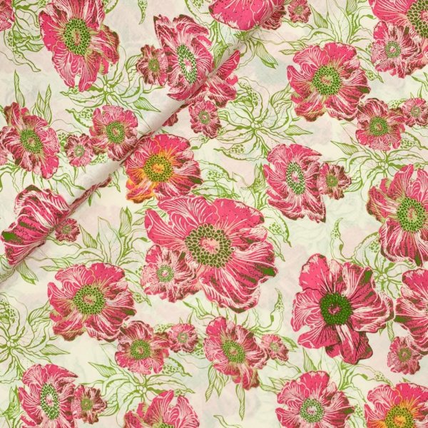 Viskose - Lush Foliage Vivid - Hyper Nature - Art Gallery Fabrics