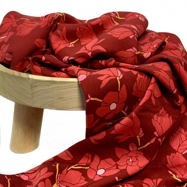 RESTSTÜCK 1,10m !!! - Viskose - Magnolia - The softer side - The season of tribute - Art Gallery Fabrics