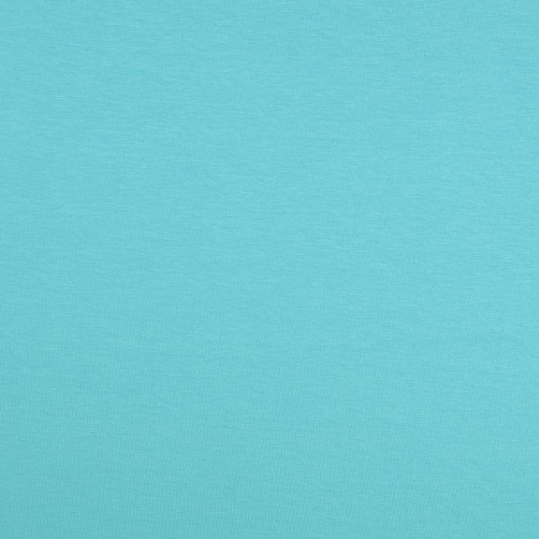 Viskosejersey - uni - aqua