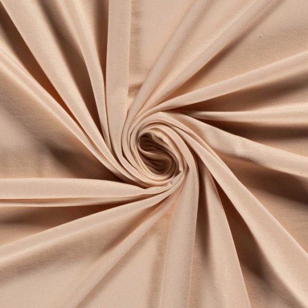 Viskosejersey - uni - nude