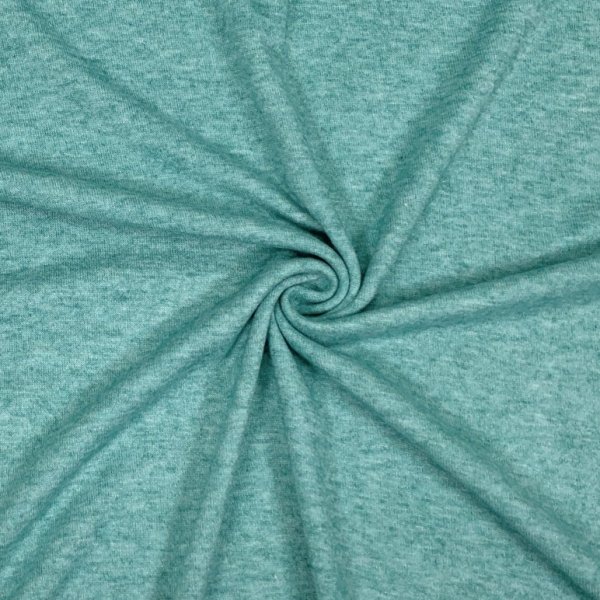 Viskose Strick - Angel - emerald melange