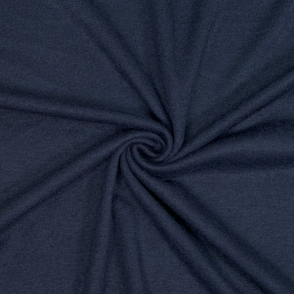 RESTSTÜCK 1,40m !!! - Viskose Strick - Angel - navy