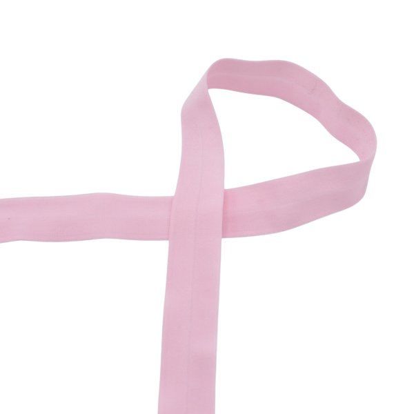 Falzgummi - elastisch - 20mm - hellrosa