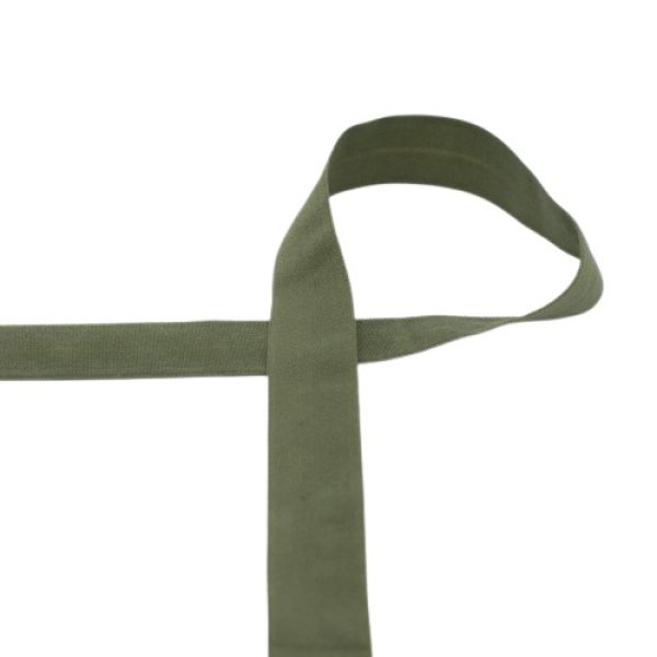 Falzgummi - elastisch - 20mm - khaki
