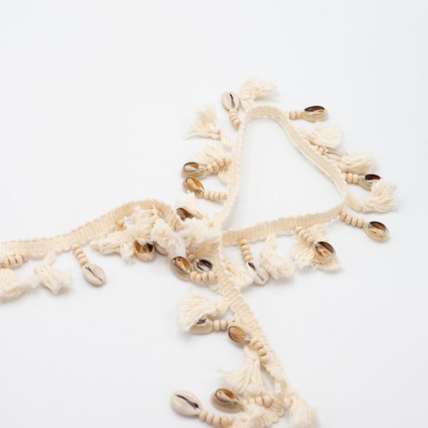 Muschelborte - Philippa - 42mm - natur