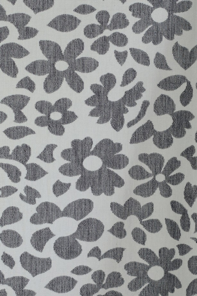 Baumwoll Jacquard - gewebt - Aster Bloom - shell/stormy teal - meetMilk