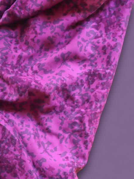 Viskose Twill mit LENZING™ ECOVERO™ Fasern - Iris - orchid - Mind the Maker