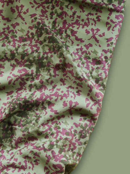 RESTSTÜCK 1,20m !!! - Viskose Twill mit LENZING™ ECOVERO™ Fasern - Iris - olive - Mind the Maker
