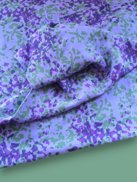 Viskose Twill mit LENZING™ ECOVERO™ Fasern - Iris - violet - Mind the Maker