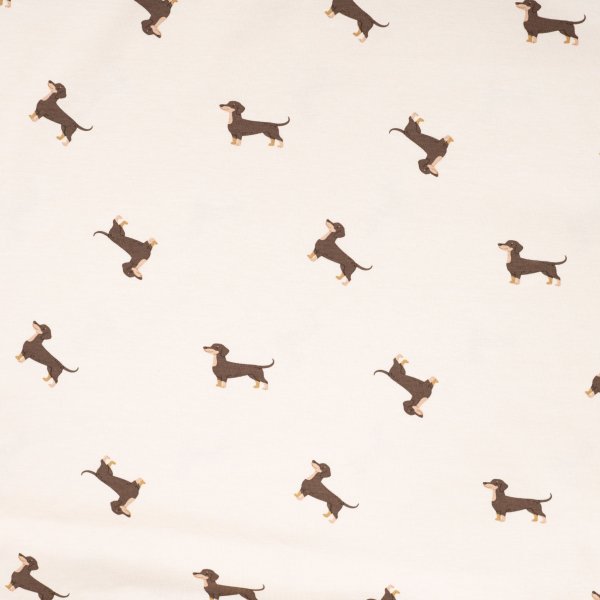 Jersey - Dackel - beige