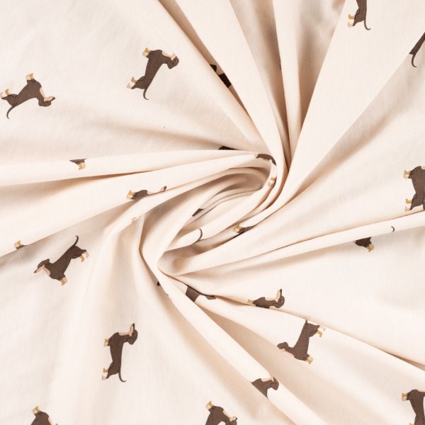 Jersey - Dackel - beige
