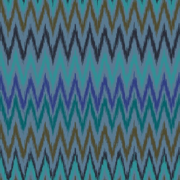 French Terry - Dian - petrol/blau