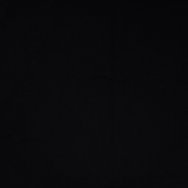 Rib Jersey - Soft - black