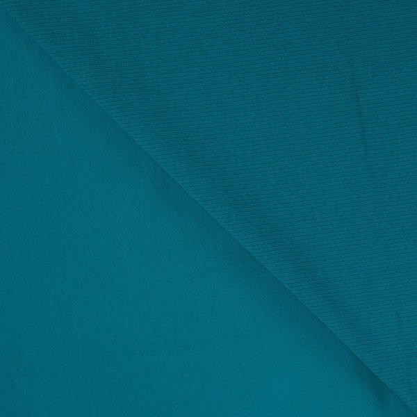 Rib Jersey - Soft - light petrol