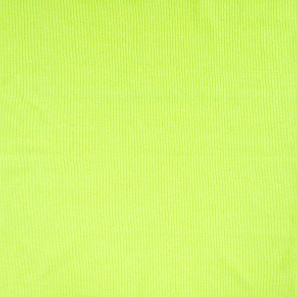 Ripp Bündchen - uni - neon lime meliert