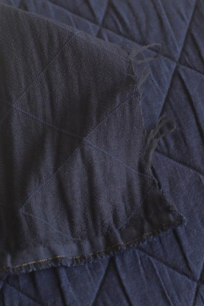 Steppstoff - Karla - blue/black melange - Mind the Maker