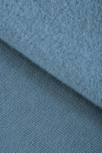 RESTSTÜCK 70cm !!! - Organic Sweat - basic brushed - faded blue - Mind the Maker