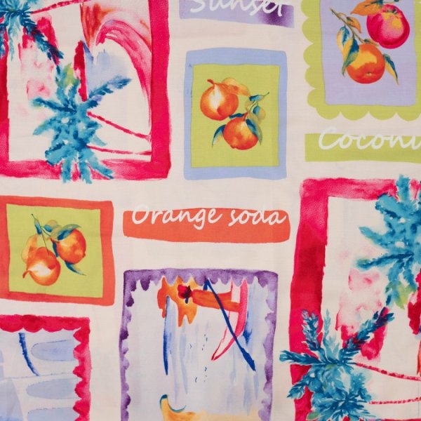 Viskose Popeline - Seasonal Elegance - multicolor