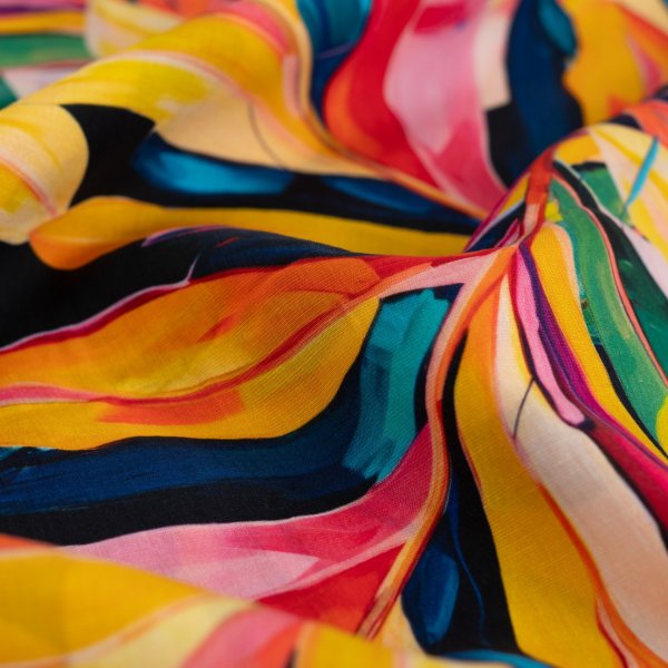 Lyocell Leinen - Eden Luxe - ochre