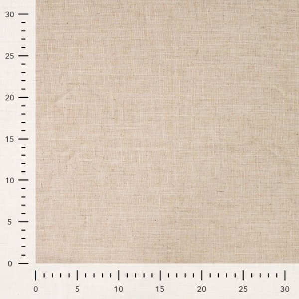 Viskose Leinen - uni - sand