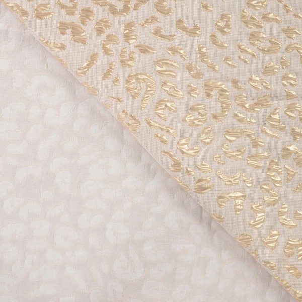 Leinen Jacquard - Elijah Leo - sand/gold