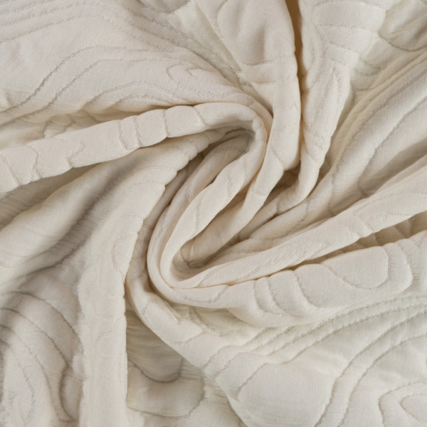 Jacquard - Paisley - 3D - ecru