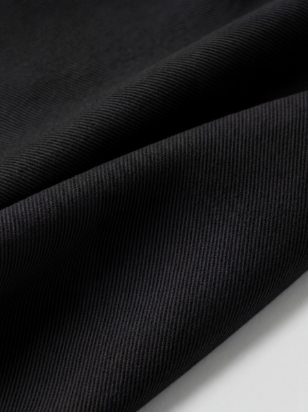 Baumwoll Twill mit TENCEL™ Lyocell - Riva - black - meetMilk