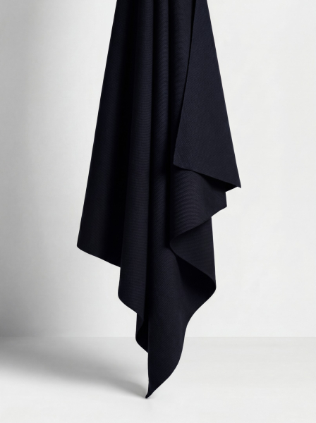 Baumwoll Twill mit TENCEL™ Lyocell - Riva - dark navy - meetMilk