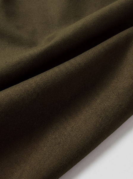 Baumwoll Twill mit TENCEL™ Lyocell - Riva - khaki - meetMilk