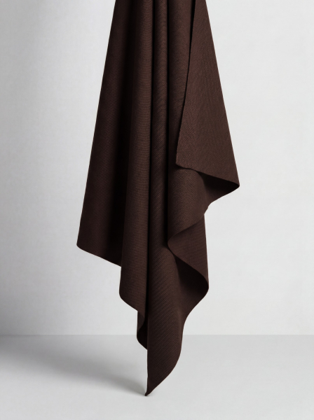 Baumwoll Twill mit TENCEL™ Lyocell - Riva - mocha - meetMilk