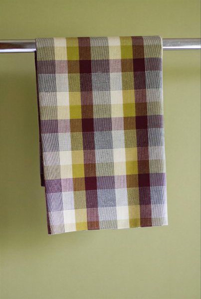Struktur Baumwollstoff - Woodland Check - axis - Mind the Maker