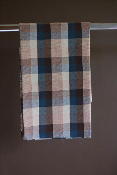 Struktur Baumwollstoff - Woodland Check - echo - Mind the Maker