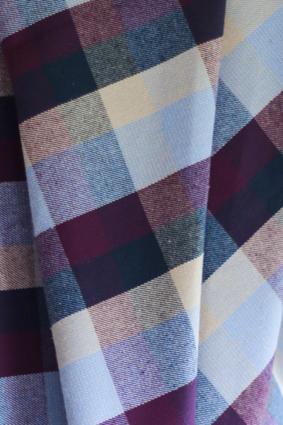 Struktur Baumwollstoff - Woodland Check - vero - Mind the Maker
