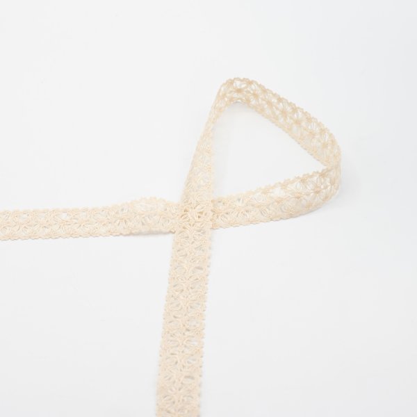 Lace Bordüre - Naila - 22mm - natur