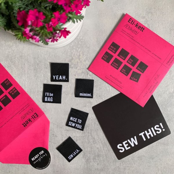 #mehrEtikette - 2. Edition - pink - Ännisews und Prülla