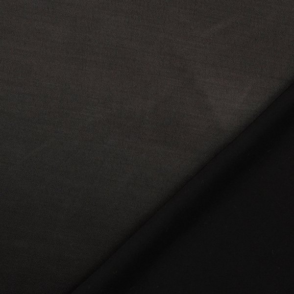 Innenfutter - Viskosesatin - uni - schwarz