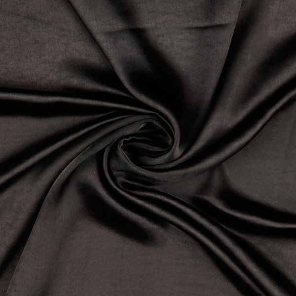 Satin Stretch - schwarz