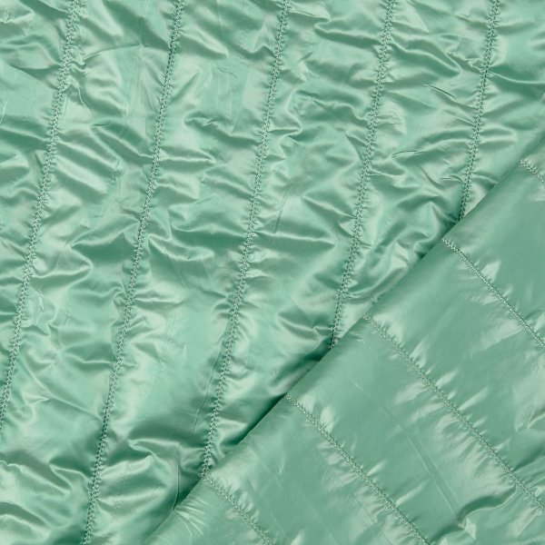 RESTSTÜCK 70cm !!! - Jackenstepper - Glossy - lindgrün