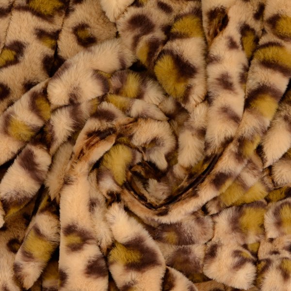 RESTSTÜCK 0,30m !!! - Fellimitat - Leo Isi - beige